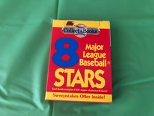 1991 Line Drive Collect-A-Books 8 Card Pack Stars