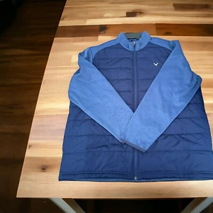 Never Warn Callaway WATER REPELLENT HYDROFUGE Golf Jacket Size large New W/O tag - Picture 1 of 10