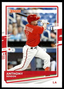 2020 Donruss #154 Anthony Rendon    Los Angeles Angels