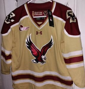 Boston College Eagles BC  Ice Hockey East Under Armour  Jersey  shirt -- Youth M