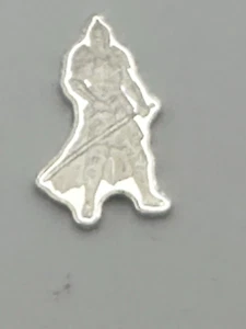Pan Silver 5 gram Knight .999 Fine Silver Art Bar!!! Limited Edition 5000 - Picture 1 of 2