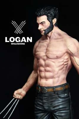 Wolverine Action Figure X-Men Logan Hugh Jackman Statua da collezione 12K Italy - Immagine 1 di 4