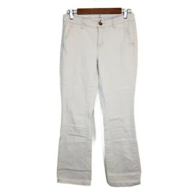 Pantalones SO para mujer talla 5 color caqui liso tostado Foto 1 de 4