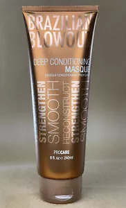 Brazilian Blowout Deep Conditioning Masque 8 oz - Picture 1 of 2
