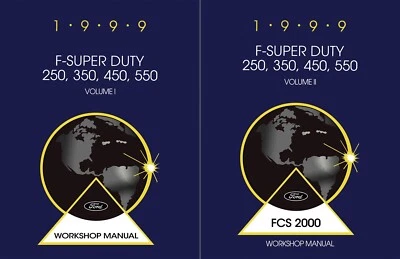 Camión Ford F-Super Duty 250-550 FCS 2000 1999 manual de taller Foto 1 de 4