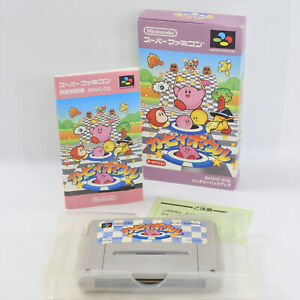 KIRBY BOWL Super Famicom Nintendo 1353 sf