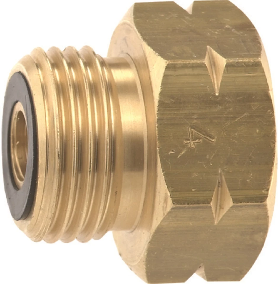 Übergangsstutzen 4 GOK Euroadapter Propan Gasanschluss z.B. für 33Kg Flasche