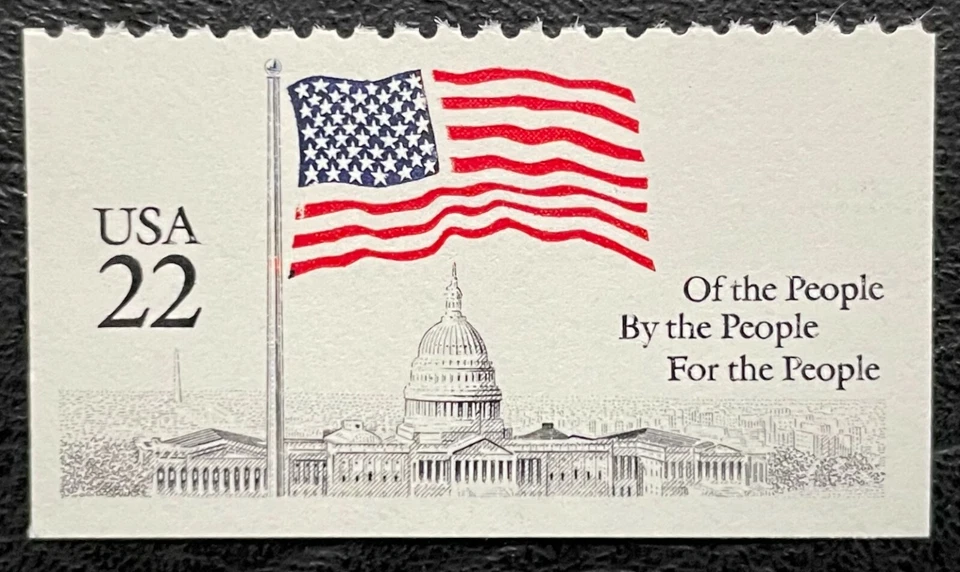 1985 Scott #2116, 22¢, FLAG OVER CAPITOL DOME - Booklet Single - Mint NH -   - Image 1 of 1