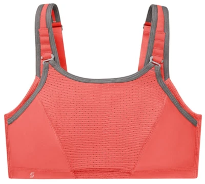 Glamorise 34C SPORT Performance (¡Soporte ajustable!) Sujetador deportivo Wire Coral NUEVO Foto 1 de 4