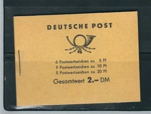 Germany DDR SC # 330c-333a-477b Five Year Plan ,Complete Booklet . MNH - Picture 1 of 5