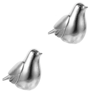 2 Pieces Falsches Gras Solarlaternen Im Freien Vogelschmuck Aus Kunstharz - Bild 1 von 12