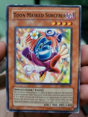 Yugioh: TOON MASKED SORCERER - [DB2-EN120] - [Common] - [Unlimited Edition] - LP - Image 1 of 4