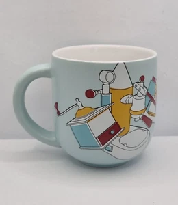 Jamie's Italian Mug Jamie Oliver Blue Kitchenware & Coffee Themed Ceramic VGC - Picture 1 of 6