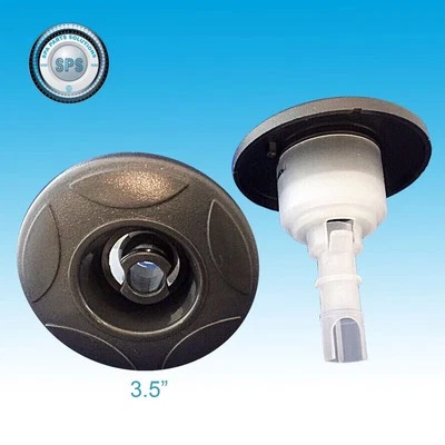 VITA SPA BY MAAX SPAS MAAX SPAS JET 300 ROTATIONAL GRAPHITE 5 -SPOKE (Sold as pair)