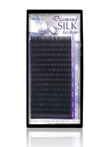 Diamant Seiden Wimpern Locken J, B,C,D - Einzel Wimpern Verlängerung - Bild 1 von 2