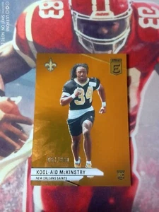 2024 Panini Donruss Elite Football🏈 Kool-Aid McKinstry 🏈RC🏈New Orleans Saints - Bild 1 von 3