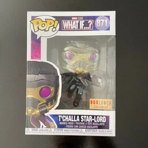 Funko Pop! Exclusivo BoxLunch Marvel T'Challa Star-lord - Imagen 1 de 5