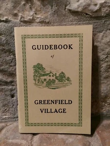 Guida-libro originale d'epoca 1957 Ford Greenfield Village, Dearborn, Michigan USA - Foto 1 di 3