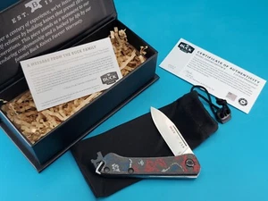 Buck July 24 BOTM 250 Saunter Carbon CF 154CM Buck Of The Month Limited Ed Knife - Picture 1 of 10