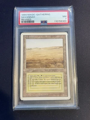 GRADED 1994 MTG REVISED SAVANNAH PSA 7 - Image 1 of 2