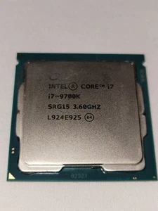Intel Core i7-9700K 3,6GHz Octa-Core FCLGA1151 CPU Prozessor SRG15 - Bild 1 von 2