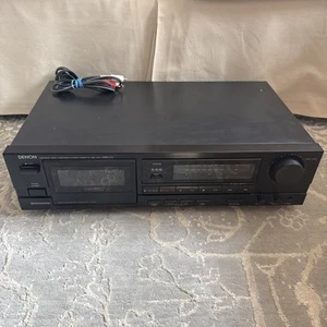 Denon DRM-510 Tape Cassette Deck Recorder HX-Pro UNTETESTED - Picture 1 of 6