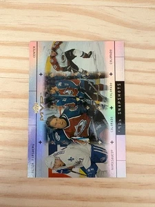 1999-00 Upper Deck MVP 90's Snapshots #S6 Peter Forsberg AVALANCHE, NORDIQUES - Imagen 1 de 2