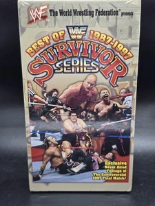 WWF The Best of the Survivor Series 1987-1997 VHS New Sealed Austin HBK Mankind - Picture 1 of 9