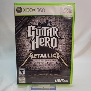 Guitar Hero Metallica Xbox 360 Complete In Box CIB With Manual Fast Shipping - Bild 1 von 14