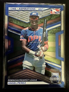 2023 Panini Elite Extra Edition Blue Aspirations /349 Angel Perez #192 - Picture 1 of 3