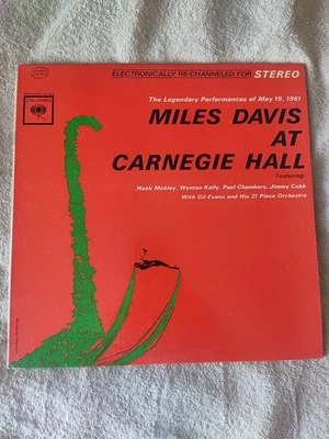 Miles Davis At Carnegie Hall CS8612 Vinyl LP 1962 - Image 1 of 4