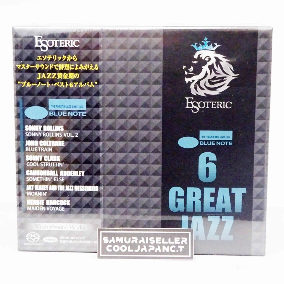 ESOTERIC SACD ESSB-90122/27 (6 discs) BLUE NOTE 6 GREAT JAZZ FACTORY SEALED NEW - Image 1 of 4