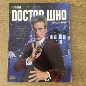 Doctor Who Magazine - #494 - Jan 2016 : Xmas Issue - Peter Capaldi - Greg Davies - Picture 1 of 7