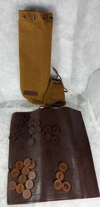 Raro juego de viaje de ajedrez de cuero Kenneth Cole con estuche de transporte - ¡INCOMPLETO!! - Imagen 1 de 9