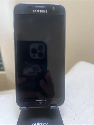 Samsung Galaxy S7 32 GB Black Onyx Sprint. Clean ESN. Works Great Fast Ship - Image 1 of 4