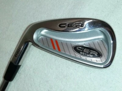 //NEW C.E.R. 851UM #5 Iron - Left Hand - Men's - Steel Shaft - Stiff Flex - #52 - Image 1 of 4