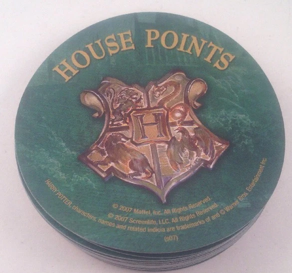 Harry Potter SCENE IT! Second Edition Game 30 House Points Cards 2007 - Image 1 of 1