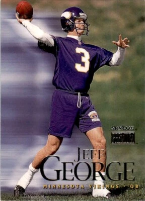 1999 SkyBox Premium Jeff George Minnesota Vikings #48 NFL Football Card - Image 1 of 2