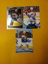 Gabriel Landeskog Colorado Avalanche 3 Card Lot MVP Blue Script