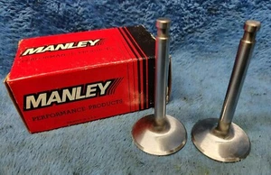 MANLEY 99002 Exhaust Valves IRONHEAD Sportster 1.75" Harley-Davidson XLCH XLH - Picture 1 of 7
