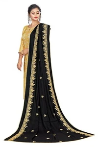 Beautiful Pack Of 2 Embroidered Black Women Islamic trend of Middle East Fashion - Picture 1 of 3