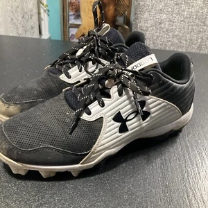 Under Armour Leadoff Baseball Softball Cleats Men 9.5 Black White Uk 8.5 Eur 43 - Bild 1 von 7