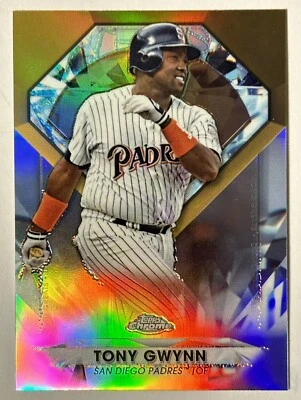 2022 Topps Chrome Update Diamond Greats Card #DGC-44 Tony Gwynn San Diego Padres - Image 1 of 4
