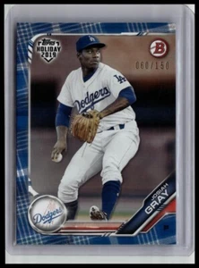 Topps Bowman Holiday 2019 #TH-JG Josiah gris azul #/150 - Imagen 1 de 2