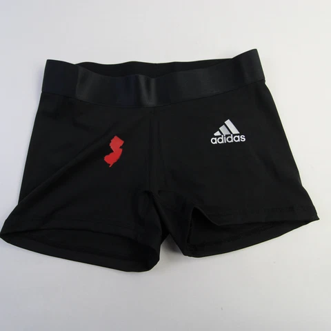 Rutgers Scarlet Knights adidas Techfit Compression Shorts Women's Black New Cover