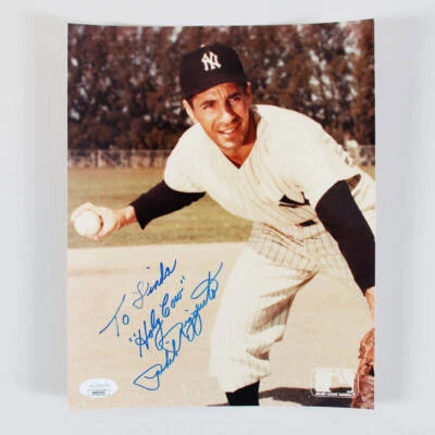 Phil Rizzuto Signed Photo 8x10 Yankees - COA JSA - Image 1 of 3