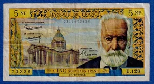 France 5 Francs 1964 (01-10-1964) P-141 Circulated Banknote 73326 - Picture 1 of 2