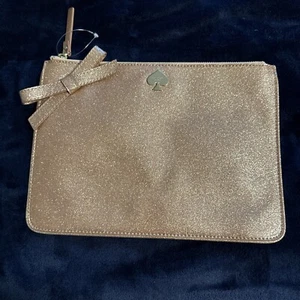 Kate Spade Glitter Glimmer Pouch Bag NWOT - Picture 1 of 8