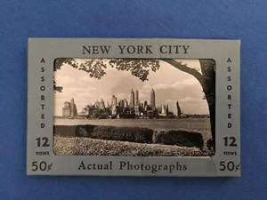 Postales de la década de 1940 CIUDAD DE NUEVA YORK Alfred Mainzer Estatua de la Libertad Empire State Bldg - Imagen 1 de 8