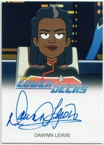 Star Trek: Lower Decks - Dawnn Lewis como la Capitana Carol Freeman - Tarjeta Automática B - Imagen 1 de 2
